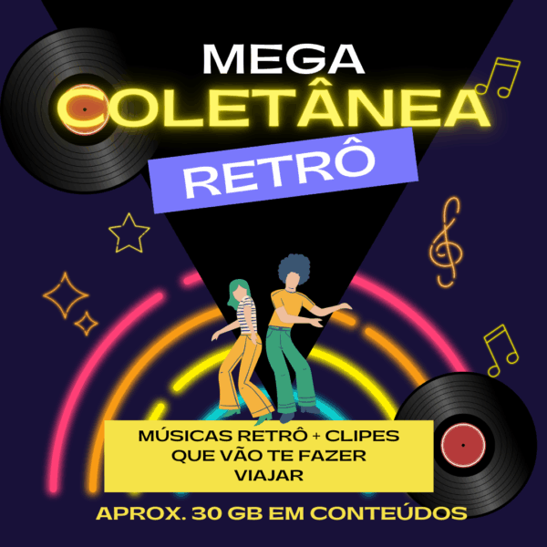 MEGA COLETÂNEA RETRÔ (COM BÔNUS)