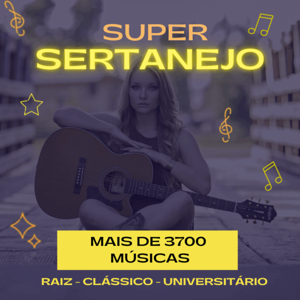 SUPER PACK SERTANEJO - RAIZ, CLÁSSICO E UNIVERSITÁRIO